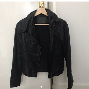 Like-New allsaints leather jacket